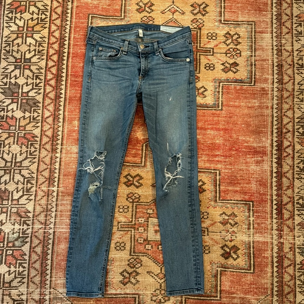 Rag and Bone capri denim, size 26
